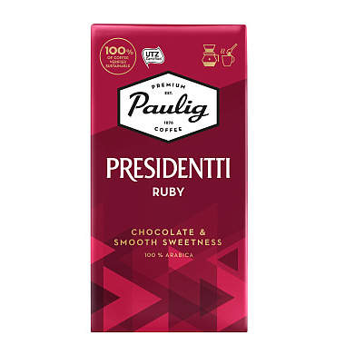 Кофе молотый Paulig Presidentti Ruby 250г