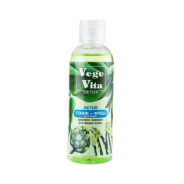 Тоник-фреш для лица Vege Vita Detox актив 150мл