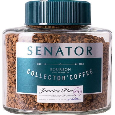 Кофе растворимый Senator Jamaica Blue 90г