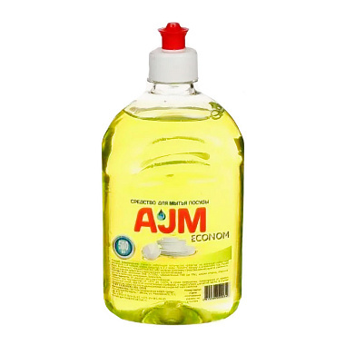 Средство для мытья посуды AJM концентрат с пуш пулом 1л