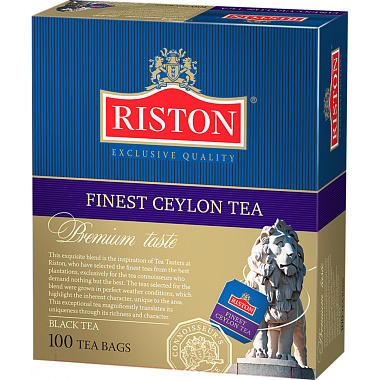 Чай черный Riston Finest Ceylon 100 пакетиков 1,5г