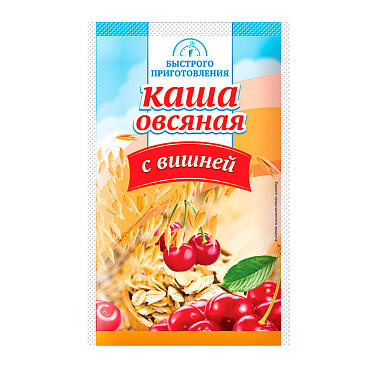 Каша быстрого приготовления овсяная с вишней Престон 27г