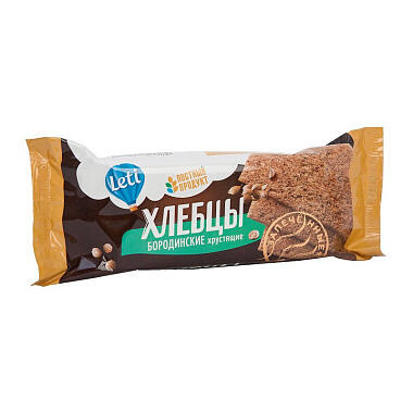 Хлебцы Лети 60г Бородинские запеченные