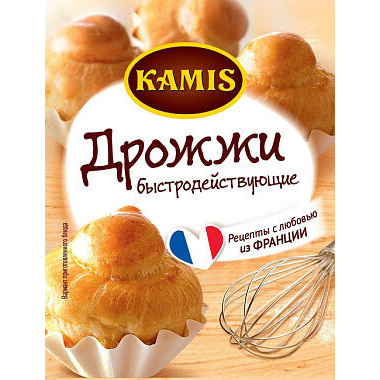 Дрожжи Камис 7г быстродействующие