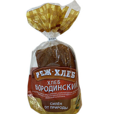 Хлеб Бородинский Реж-Хлеб 300г формовой в упаковке