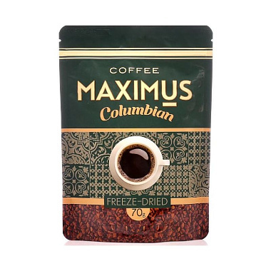 Кофе растворимый Maximus Columbian 70г