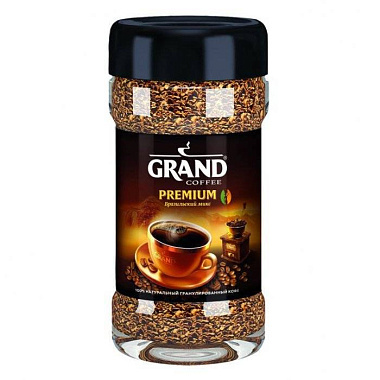 Кофе растворимый Grand Premium 75г гранулы