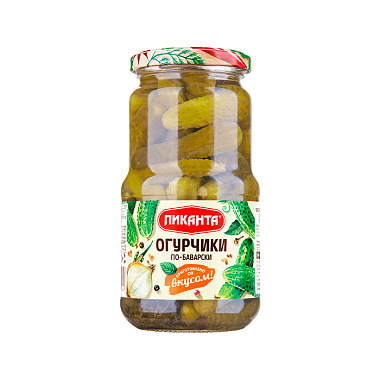 Огурчики Пиканта по-Баварски 460г