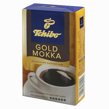 Кофе молотый Tchibo Gold Mokka 250г натуральный
