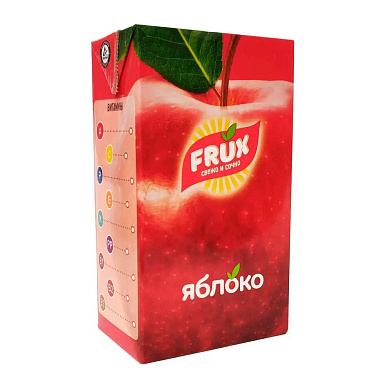 Напиток сокосодержащий Frux 1л Яблоко