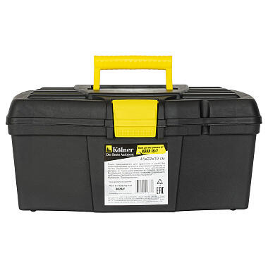Ящик для инструментов пластиковый KOLNER KBOX 16/1 41x22x19см