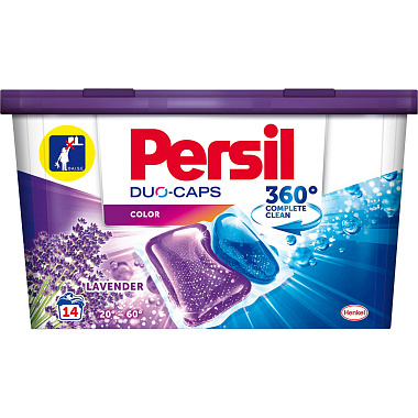 Капсулы для стирки Persil Duo-Caps Color 360 Лаванда 14шт