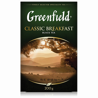 Чай черный Greenfield Classic Breakfast 200г листовой