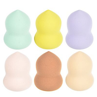 Спонж ЮниLook для нанесения тональной основы 4,5x3/3,5см латекс