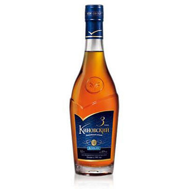 Коньяк Киновский 3* 40% 0,5л