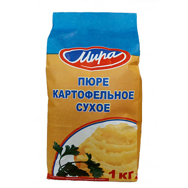 Картофельное пюре сухое в пакете 1кг