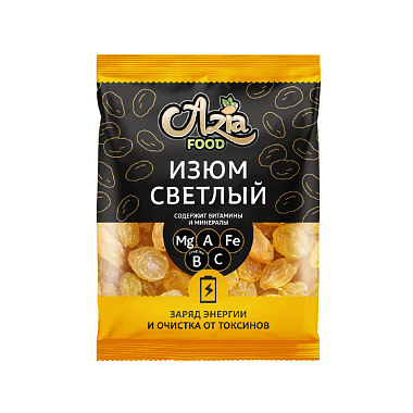 Изюм светлый Джамбо голд 300г АзияФуд
