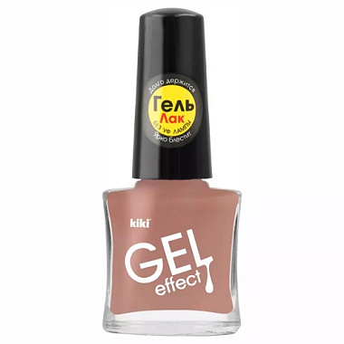 Лак для ногтей Kiki Gel Effect 6мл тон 069 телесно-розовый