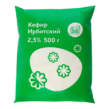 БЗМЖ Кефир Ирбитский 2,5% 500г
