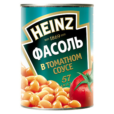 Фасоль Heinz в томатном соусе 415г