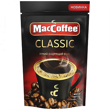 Кофе MacCoffee Classic 75г сублимированный