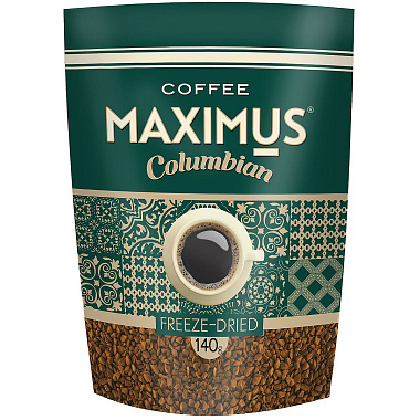 Кофе растворимый Максимус 140г