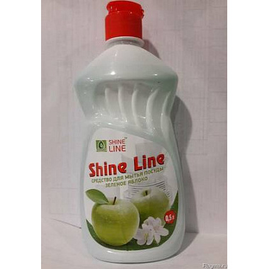 Средство для мытья посуды Shine Line Эконом 1л