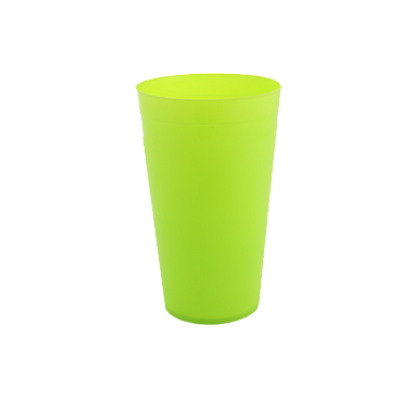 Стакан пластиковый Ангора 0,4л зеленый