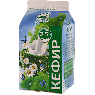 БЗМЖ Кефир 2,5% 0,5л АО Молоко
