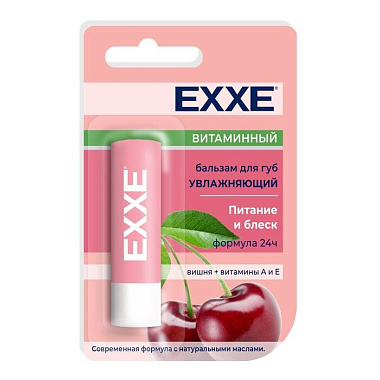 Бальзам для губ Exxe увлажняющий 4,2г Витаминный
