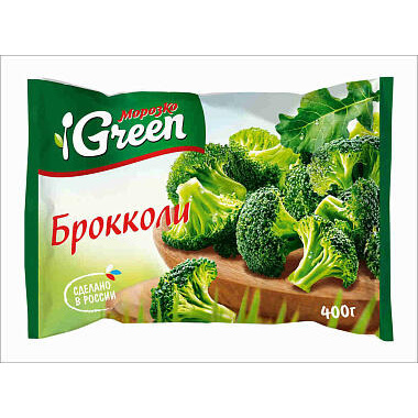 Капуста брокколи Морозко Green 400г