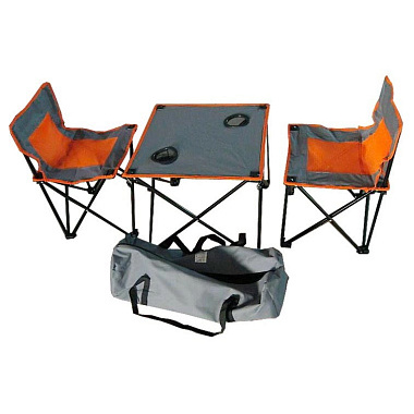 Стол складной с двумя стульями Irit IRG-520 набор в сумке