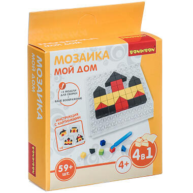 Мозаика Мой дом/Военная техника 59 деталей