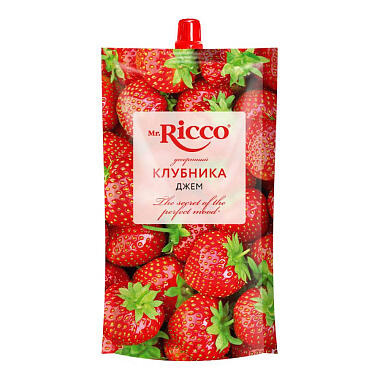 Джем Mr. Ricco 300г клубника