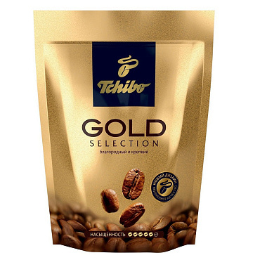 Кофе растворимый TCHIBO Gold Selection натуральный сублимированный, 285г,