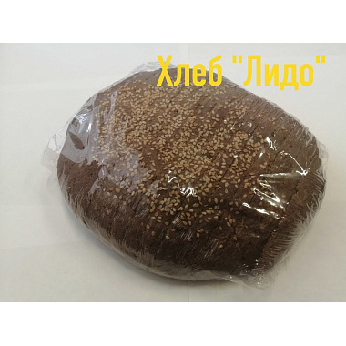 Хлеб Лидо из ржаной муки с кунжутом 500г