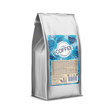 Кофе зерновой Правильный выбор Lalibela Ephiopian Glod 1кг натуральный жареный