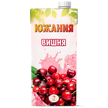 Напиток сокосодержащий Южания 1л Вишневый