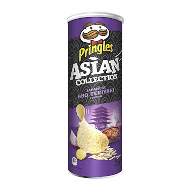 Чипсы рисовые Pringles Asian Collection 160г соус барбекю терияки по-японски