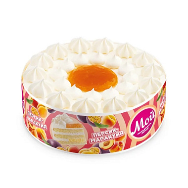 Торт Мой Персик-маракуйя 650г