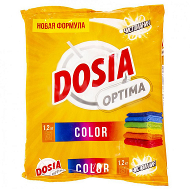 Стиральный порошок Dosia Optima color автомат 1,2кг