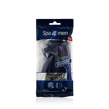 Станки Spa 4 Men одноразовые мужские 2лезвия 5шт