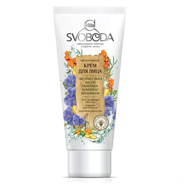 Крем для лица Svoboda 80г питательный