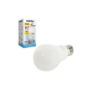 Светодиодная лампа Smartbuy А60-11W E27 теплый свет/дневной свет/холодный свет