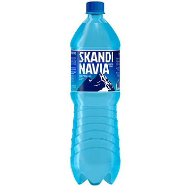 Вода питьевая Скандинавия 1,45л газ Кладовая минералов