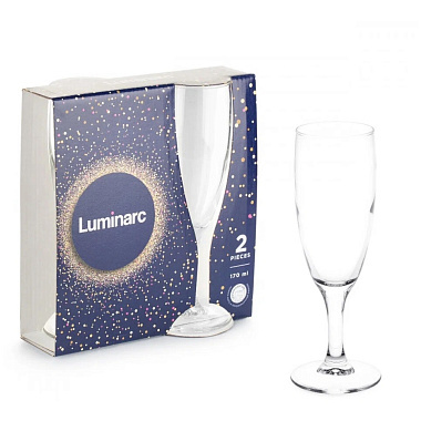 Бокал для шампанского Luminarc Элеганс 170мл 2шт