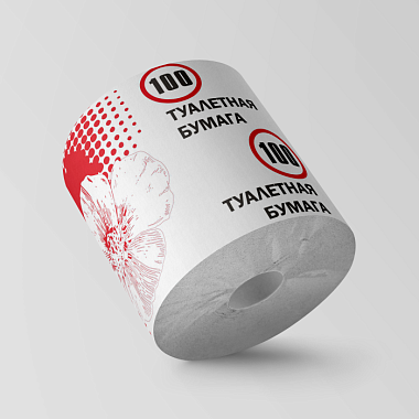 Туалетная бумага Крым 1шт эконом
