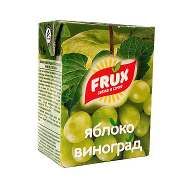 Нектар Frux 0,2л Яблоко-виноград