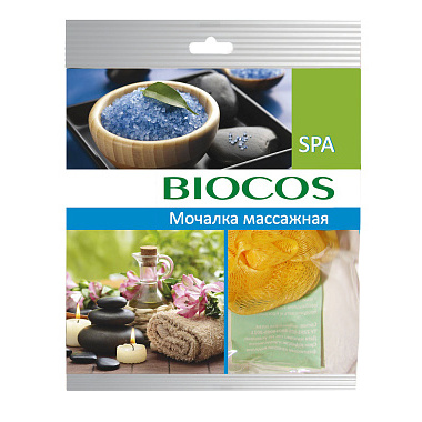 Мочалка массажная Biocos SPA