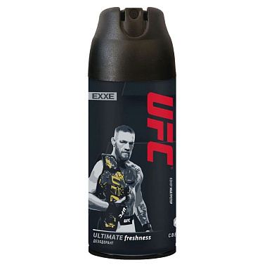 Дезодорант мужской UFC&Exxe свежесть 48ч 150мл спрей